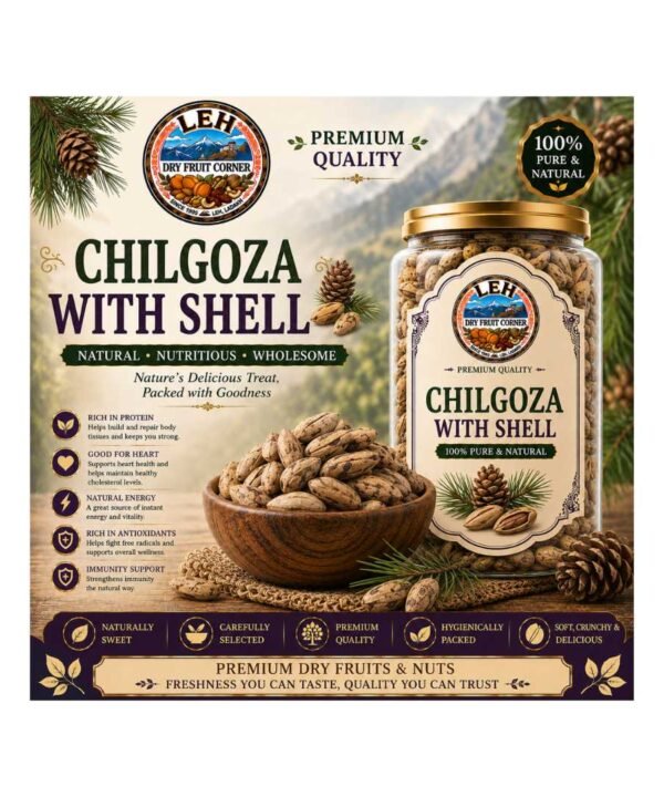 Chilgoza With Shell