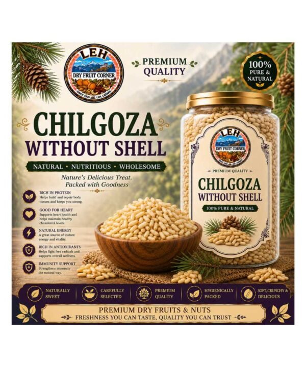Chilgoza Without Shell