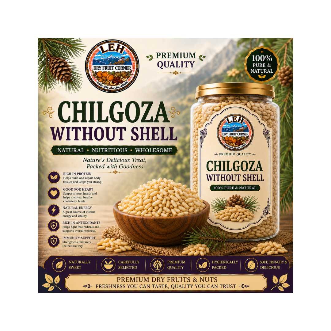Chilgoza Without Shell